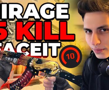 Berk Rip Tepe - 25 KILL MIRAGE FACEIT! (Counter-Strike 2)