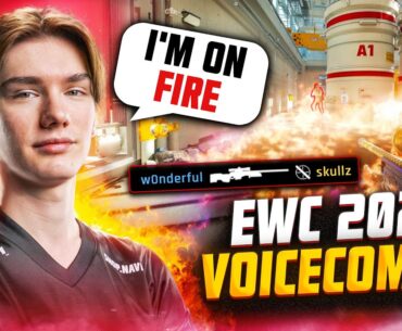 NAVI Voicecomms at Esports World Cup 2024