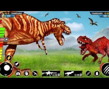 Dino Hunting Games - Wild Animal Hunter 3D:Shooter FPS Game -    AndroidGamePlay#Part10