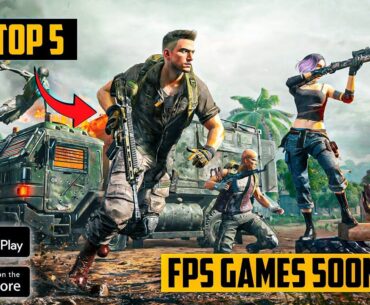 Top 5 Best FPS Games for Android Under 500MB!! | 2024 Best FPS Games