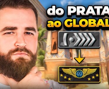 do PRATA ao GLOBAL CS2 #1 - Gameplay comentada na NUKE