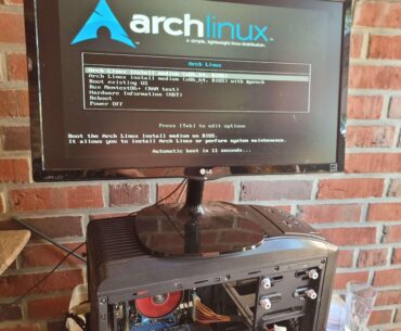 My lovely first-ever "arch linux" setup! 🥰