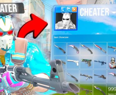 "cheating with this CS2 inventory is insane" ($7,000+)