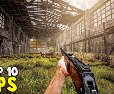 Top 10 Best OFFLINE FPS Games for Android and iOS in 2024 (Offline/Online)