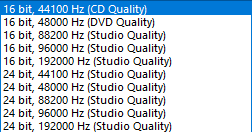 What is the Audio Sample rate in CS2 ? And can I go too high ?