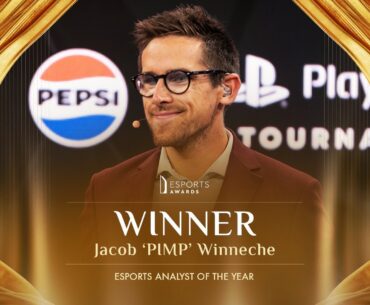 Pimp Wins Esports Analyst of the Year!🏆