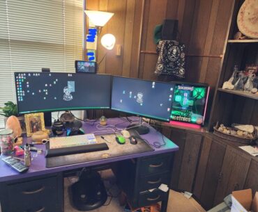 I took a break from gaming for the summer while the kids were on break. Plus needed time to do home improvement projects/plan vacation. I Decided to treat myself to a new 34' monitor to welcome myself back!