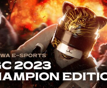 PGC2023 Champion skin is out!