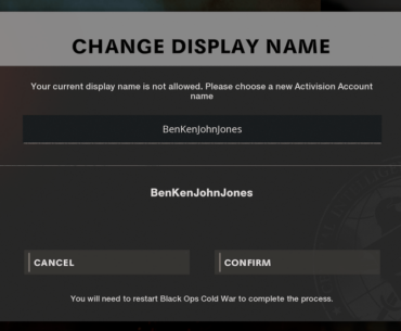 I haven't logged onto CW in a few months and was met with my name being "inappropriate" after me literally having this Activision name since 2017. Anyone know if there is a way around this or if I can appeal this or something? This is the username I use for everything and I don't want to change it.
