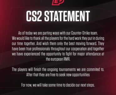 Enterprise Disband CS2 Roster