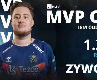 ZywOo wins the HLTV MVP of IEM Cologne 2024, his 20th MVP!