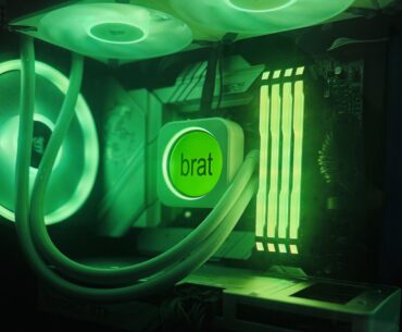 Desktop but make it brat 💚