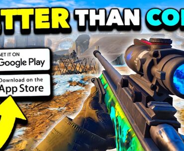 The BEST MOBILE FPS Game Like Call of Duty for iOS/Android in 2024...