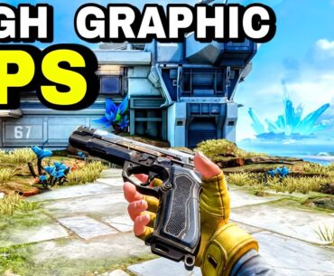 Top 10 Best FPS Mobile (High Graphic FPS Game Android & iOS) COMPETITIVE Shooter game !!