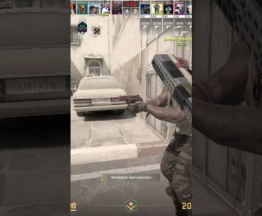 Semi Automatic Musical #shorts  #csgo #cs2 #gaming #counterstrike