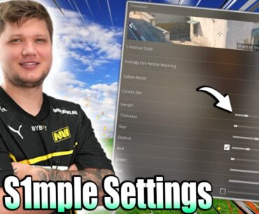 NaVi s1mple Counter Strike 2 Settings | Simple CS2 Sensitivity