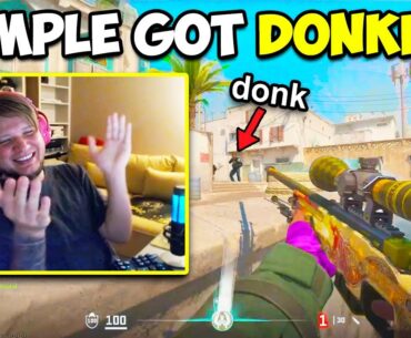 S1MPLE GOT DESTROYED ON STREAM BY DONK! CS2 Twitch Clips