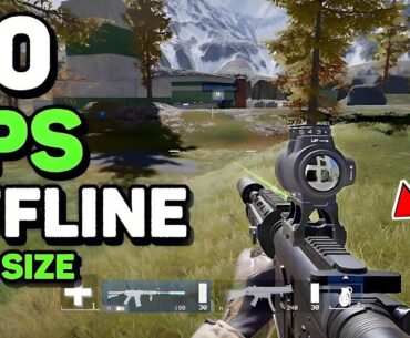 50 Best Offline FPS Games Low Size For Android 2024 | FPS OFFLINE