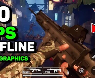 Top 30 Best Offline FPS Games High Graphics For Android 2024