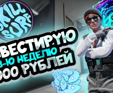 ИНВЕСТИРУЮ 13-Ю НЕДЕЛЮ ПО 1000 РУБЛЕЙ В COUNTER STRIKE 2 \ ИНВЕСТИЦИИ В КС 2 (CS 2)