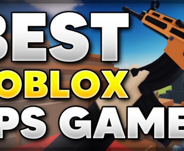 5 BEST Roblox FPS GAMES to Play 2024 (V2)