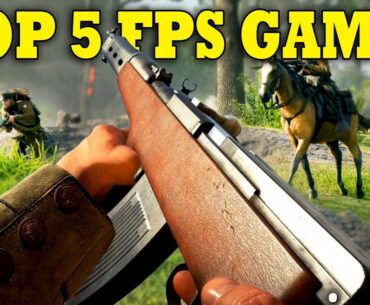 5 MIND-BLOWING FPS Games You NEED to Play in 2024!