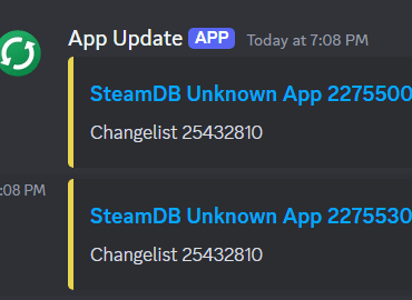 SteamDB activity! No way there's hope for update tonight? Imagine a MB update lol.