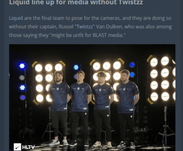 Liquid line up for media without Twistzz