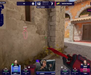 m0NESY enjoyed his winning frag with his eyes closed...not realized the bomb was planted - NiKo had to remind him. Imagine he celebrated in 40 seconds and then realized G2 lost that round lol