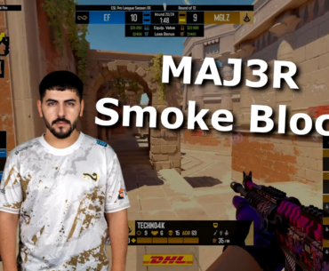 Attempted 8 times on their CT side, here's MAJ3R's lurk smoke block from yesterday's match against the Mongolz.