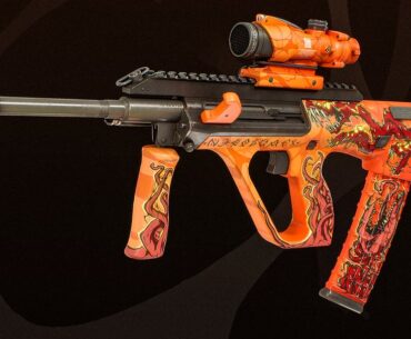 Another monstrous design. This time we made it for AUG. We think this gun deserves more interesting skins.