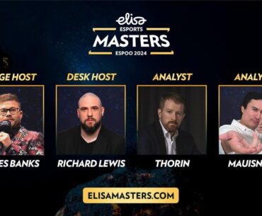 Thorin and Richard Lewis will be analysts at Elisa Masters Espoo 2024