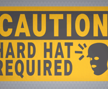 Hard Hat Area Sticker (Paper, Holo and Foil)