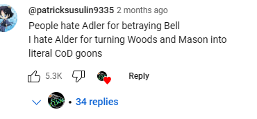 in a sense hes wrong right? Dont Mason and Woods do CIA missions and take commands?