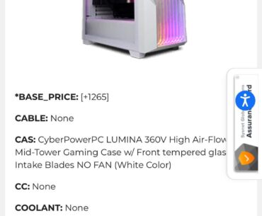 Is this a good pre built for $1254 ?