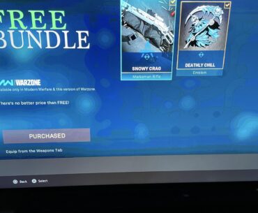 Free bundles question.