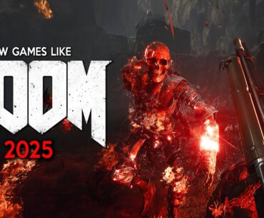 TOP 15 MOST BRUTAL Fast FPS Games like DOOM coming in 2024 and 2025