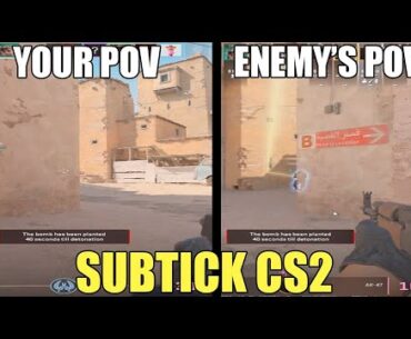 Video explain why Subtick CS2 is a DISASTER