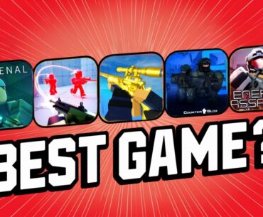 Top 5 Roblox FPS Games Compared! Which is the Best Shooter