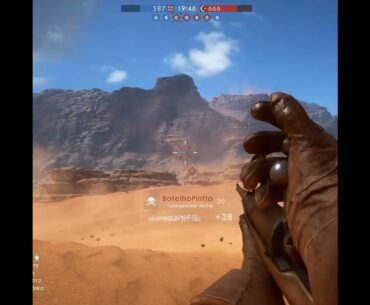 Battlefield 1 | Join me in this short trip as Tank Hunter Sentry with random medic and my binoculars