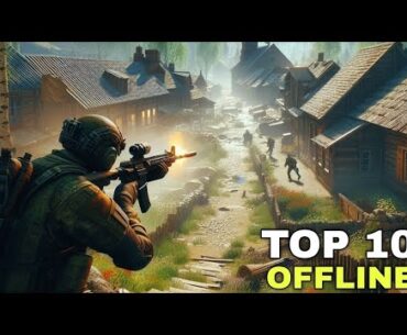 Top 10 Best Offline FPS Games For Android | Best Offline  Android Games 2024 | Offline FPS