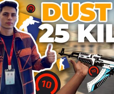 Rip SOLO DUST2 GİRİP 25 VURUYOR! (Counter-Strike 2 Faceit)