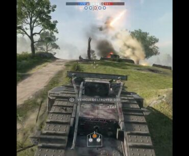 Battlefield 1 | When you have a Mark V tank and you like the well done jobs with no loose ends