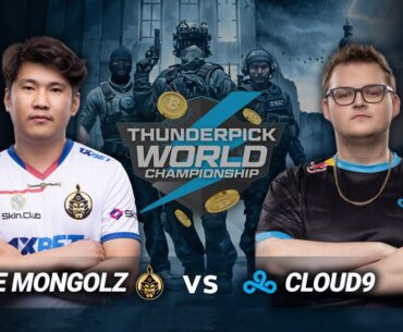 MONGOLZ vs CLOUD9 - Thunderpick World Championship 2024 - Group Stage - MN cast