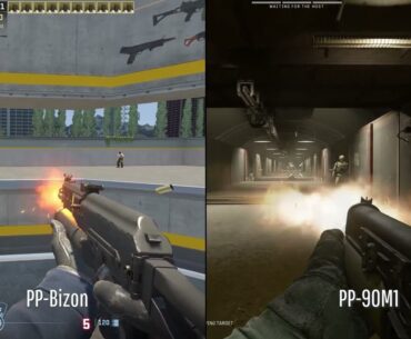 Black Ops 6 Weapons vs Counter Strike 2 Comparison