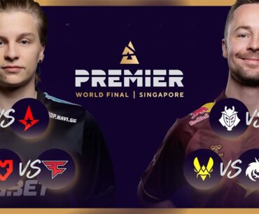 BLAST World Final 2024, Day 1: NAVI vs Astralis, MOUZ vs FaZe, G2 vs Liquid, Vitality vs Spirit