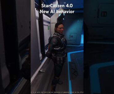 Star Citizen 4.0 New AI Behavior #gaming #starcitizen #cloudimperiumgames #robertspaceindustries