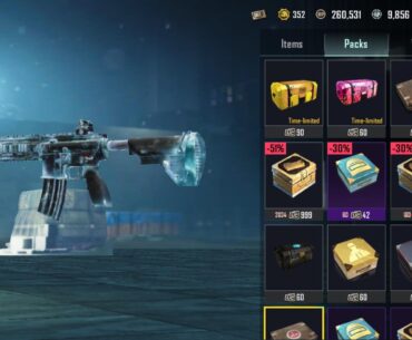 Today we just got a new 60 UC daily crate that have glacier (PUBG KR)