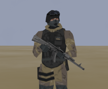 Low Poly Allegiance Mil-Sim Rifleman