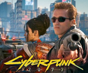 Terminator in Cyberpunk 2077 [video by eli_handle_b.wav on YT]